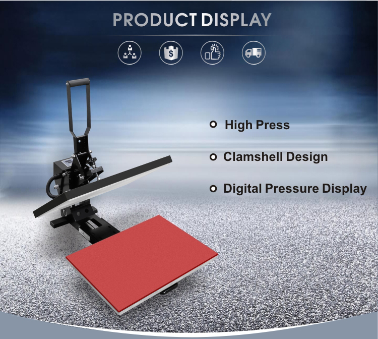 Wholesale 16X24 Auto Open Pull-out Heat Press Machine Price